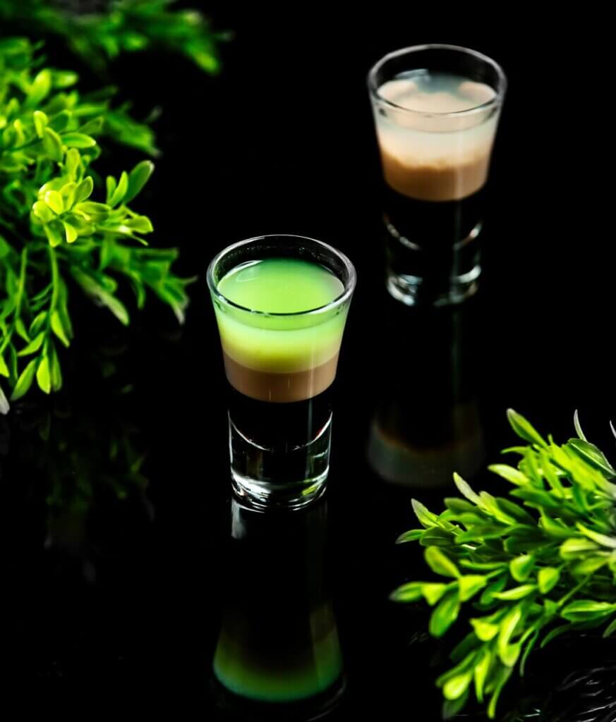 Layered Marijuana Shot
