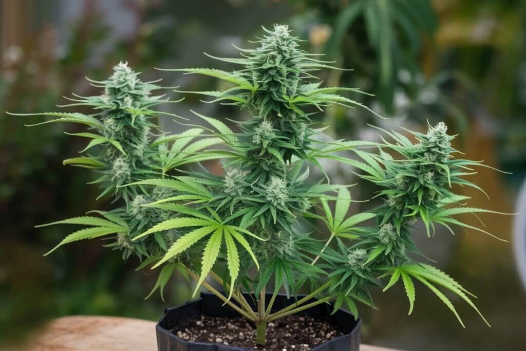 Male Marijuana Plant