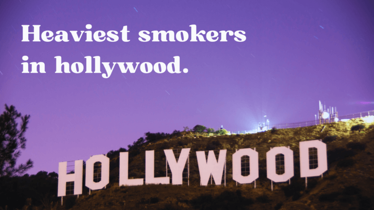Heaviest smokers in hollywood: The Heaviest Puffers in Tinseltown  